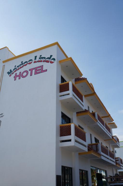 Hotel Mexico Lindo Mahahual Exteriör bild