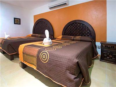 Hotel Mexico Lindo Mahahual Exteriör bild